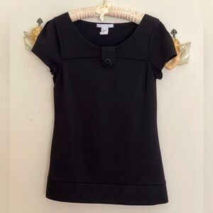 Charlotte Russe Black knit top